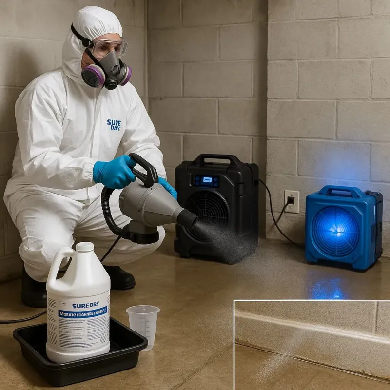 Sanitization and Odor Removal process in Carmel, ME